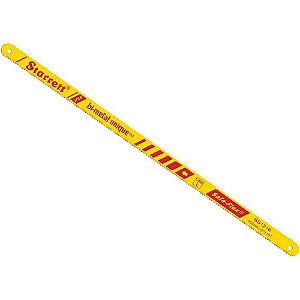 Lâmina de serra manual 12" x 1/2" com 32 dentes bimetal caixa com 50 peças BS1232 STARRETT