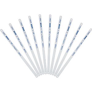 Lâmina para serra manual 12" x 1/2" com 24 dentes bimetálica com 10 peças IRTH14034 IRWIN