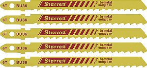 Lâmina de serra tico-tico cartela com 5 peças BU36 STARRETT