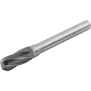 Lima rotativa abaulada para alumínio 8,0mm x 20,0mm com haste 6,0mm VONDER