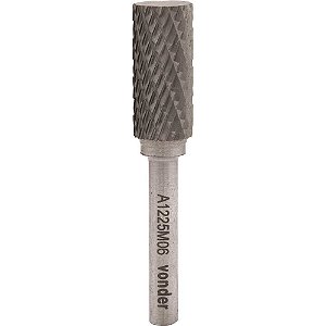 Lima rotativa cilíndrica 12,0mm x 25,0mm com haste 6,0mm VONDER