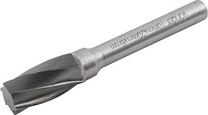 Lima rotativa cilíndrica para alumínio 10,0mm x 20,0,0mm com haste 6,0mm VONDER