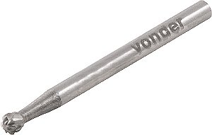 Lima rotativa esférica 3,0mm com haste 3,0mm VONDER