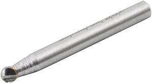 Lima rotativa esférica para alumínio 5,0mm x 5,0mm com haste 6,0mm VONDER