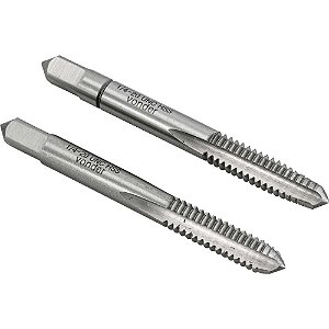 Macho manual de aço rápido 1/4" UNC jogo com 2 peças VONDER
