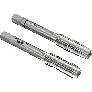 Macho manual de aço rápido 3/8" UNC jogo com 2 peças VONDER
