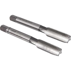 Macho manual de aço rápido M10 x 1,25mm rosca MB jogo com 2 peças perfil seriado DORMER