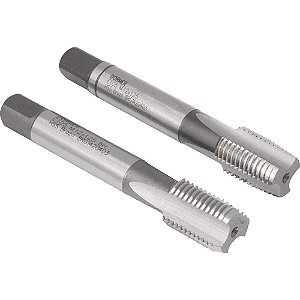 Macho manual de aço rápido M12 x 1,25mm rosca MB jogo com 2 peças DORMER