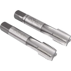 Macho manual de aço rápido M14 x 1,50mm rosca MB jogo com 2 peças perfil seriado DORMER