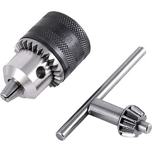 Mandril com chave 10L 1,0mm - 10,0mm 1/2" x 20 fios leve 1322221 RÖHM