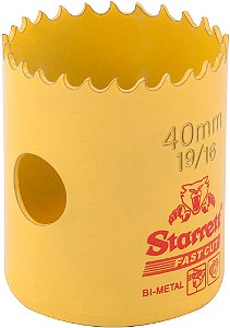 Serra copo de aço rápido 40mm - 1.9/16" Fast cut FCH0196-G STARRETT