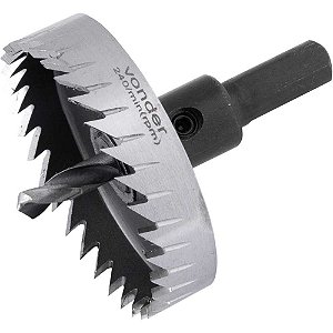Serra copo de aço rápido 55mm para inox VONDER