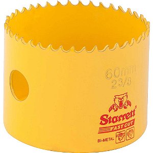 Serra copo de aço rápido 60mm - 2.3/8" Fast cut FCH0238-G STARRETT