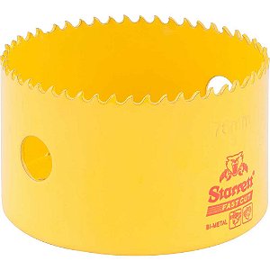 Serra copo de aço rápido 76mm - 3" Fast cut FCH0300-G STARRETT
