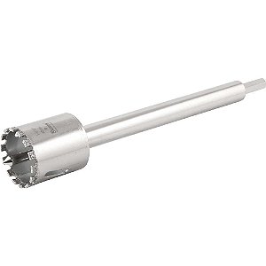 Serra copo diamantada 40mm com haste STARRETT