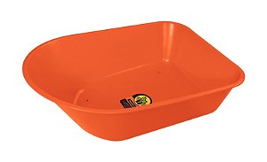 Caçamba Funda Tramontina em Plástico Laranja 55 L