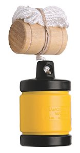 Prumo 500 g Tramontina em Aço com Revestimento Externo em Plástico e  Cordão de Nylon