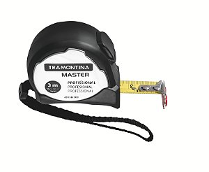 Trena Profissional Tramontina MASTER com Ponta Magnética e Corpo em Aço Inox 3 m