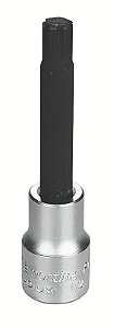 Soquete em Aço Cromo Vanádio Ponta RIBE Longa 10 mm - Encaixe 1/2" Tramontina PRO
