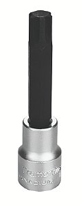 Soquete em Aço Cromo Vanádio Ponta RIBE Longa 12 mm - Encaixe 1/2" Tramontina PRO