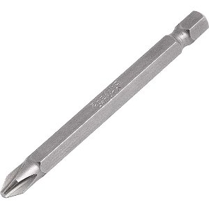 Bits/ponteira phillips com encaixe 1/4" nº2 x 75mm com 5 peças VONDER