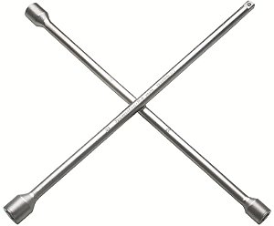 Chave de Roda Cruz com Encaixe de 1/2" 17x19x21 mm Tramontina PRO