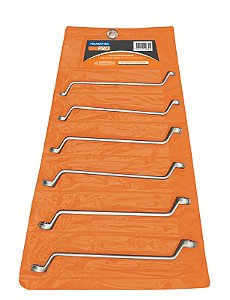 Jogo de Chaves Estrela 6 Peças Tramontina PRO (6x7 mm a 16x17 mm).