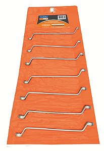 Jogo de Chaves Estrela 7 Peças Tramontina PRO(6x7 mm a 18x19 mm).