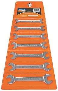Jogo de Chaves Fixas Tramontina PRO - 7 Peças (Tamanhos: 8x9 mm a 20x22 mm)