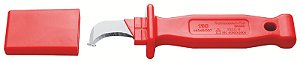 Faca Curva Desencapadora Isolada IEC 60900 - 7'' Tramontina PRO