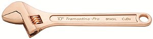 Chave Ajustável em Cobre-Berílio 10" Tramontina PRO