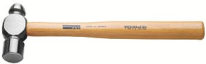 Martelo de Bola com Cabo de Madeira 300 g Tramontina PRO