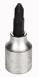 Soquete em Aço Cromo Vanádio Ponta Cruzada NR2 - Encaixe 3/8" Tramontina PRO