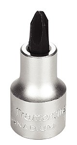 Soquete em Aço Cromo Vanádio Ponta Cruzada NR3 - Encaixe 1/2" Tramontina PRO