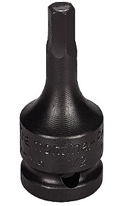 Soquete de Impacto Ponta Hexagopnal em Aço Cromo Molibdênio 7 mm - Encaixe 1/2'' Tramontina PRO
