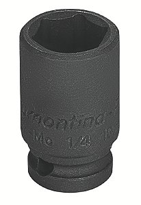 Soquete de Impacto Sextavado em Aço Cromo Molibdênio 12 mm - Encaixe 1/4'' Tramontina PRO