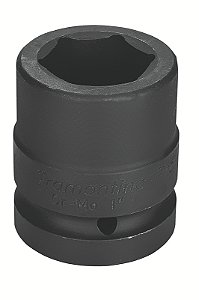 Soquete de Impacto Sextavado em Aço Cromo Molibdênio 34 mm - Encaixe 1'' Tramontina PRO
