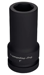 Soquete de Impacto Sextavado Longo em Aço Cromo Molibdênio 1.3/16" - Encaixe 1'' Tramontina PRO