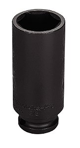 Soquete de Impacto Sextavado Longo em Aço Cromo Molibdênio 20 mm - Encaixe 3/8'' Tramontina PRO