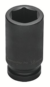 Soquete de Impacto Sextavado Longo em Aço Cromo Molibdênio 3/4'' - Encaixe 1'' Tramontina PRO