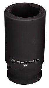Soquete de Impacto Sextavado Longo em Aço Cromo Molibdênio 32 mm - Encaixe 3/4'' Tramontina PRO