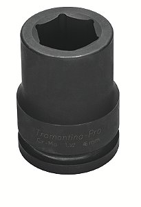 Soquete de Impacto Sextavado Longo em Aço Cromo Molibdênio 50 mm - Encaixe 1.1/2'' Tramontina PRO