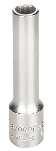 Soquete Estriado em Aço Cromo Vanádio 9/32" - Encaixe 1/4" Tramontina PRO