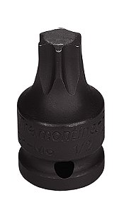 Soquete de Impacto Ponta Trafix em Aço Cromo Molibdênio T60 - Encaixe 1/2'' Tramontina PRO