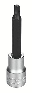 Soquete em Aço Cromo Vanádio Ponta Trafix Longa T40 - Encaixe 1/2" Tramontina PRO
