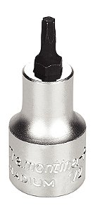 Soquete em Aço Cromo Vanádio Ponta Trafix T25 - Encaixe 1/2" Tramontina PRO