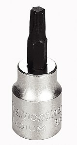 Soquete em Aço Cromo Vanádio Ponta Trafix T30 - Encaixe 3/8" Tramontina PRO