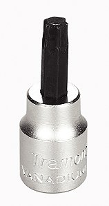 Soquete em Aço Cromo Vanádio Ponta Trafix T40 - Encaixe 3/8" Tramontina PRO