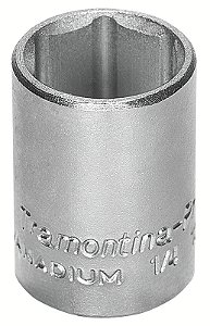 Soquete Sextavado 1/4" - 4 Milímetros Tramontina PRO