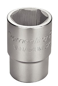 Soquete Sextavado em Aço Cromo Vanádio 30 mm - Encaixe 3/4" Tramontina PRO